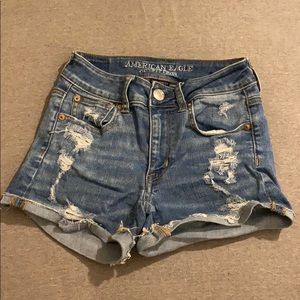 Distressed American Eagle Shorts!